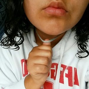 💿Silver Holo Choker💿